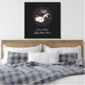 Schwangerschaft Baby Sonogramm Ultraschallgerät Fo Leinwanddruck (Insitu (Schlafzimmer))
