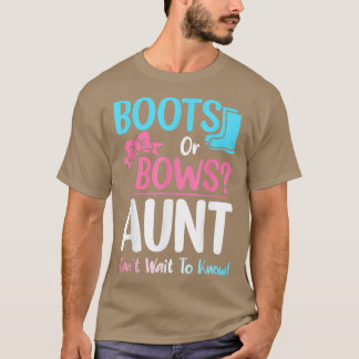 Schwangerschaft bei Stiefeln oder Bows Tante T-Shirt