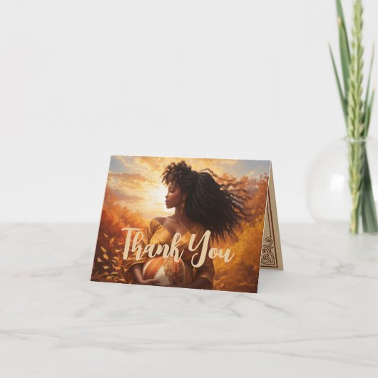 Schwangerschaft Dankeskarte (Vorderseite)