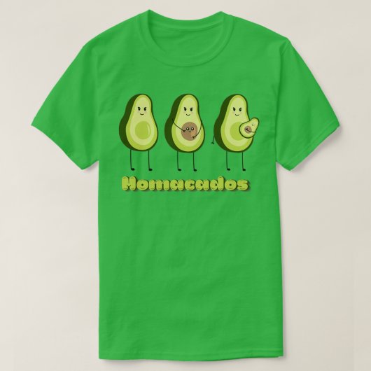 Schwangerschaft des Momacado avocado T-Shirt (Design vorne)