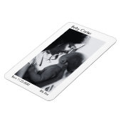 Schwangerschaft Geburtsankündigung - Benutzerdefin Magnet (Linke Seite)