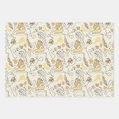 Schwangerschaft Geschenkpapier Set (Vorderseite 3)