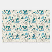 Schwangerschaft Geschenkpapier Set (Vorderseite 2)