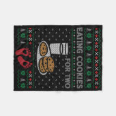 Schwangerschaft Junge Mutter Fleecedecke (Vorderseite (Horizontal))