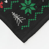 Schwangerschaft Junge Mutter Fleecedecke (Ecke)