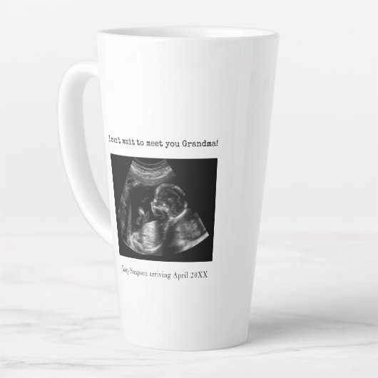 Schwangerschaft kann ich nicht darauf warten, dich milchtasse (Linke Ecke)