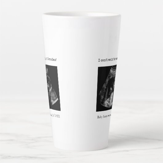 Schwangerschaft kann ich nicht darauf warten, dich milchtasse (Vorderseite)