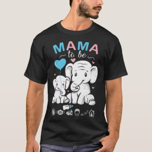 Schwangerschaft Neue Baby Ankündigung von Mommy Ma T-Shirt