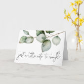 Schwangerschaft Neue Kinderoffenbarung für Familie Karte (Gelbe Blume)