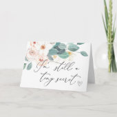 Schwangerschaft Offenbare Großeltern zu sein Ich b Karte (Vorderseite)