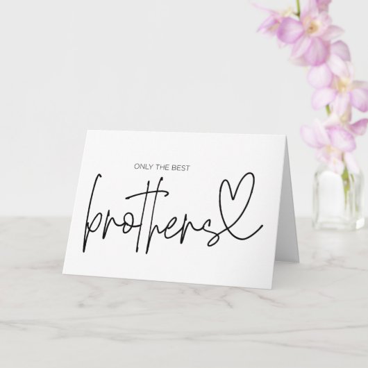 Schwangerschaft Offenbarung Bruder Onkel zu sein I Karte (Orchidee)