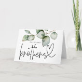 Schwangerschaft Offenbarung Bruder Onkel zu sein I Karte (Vorderseite)