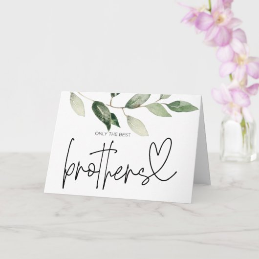 Schwangerschaft Offenbarung Bruder Onkel zu sein I Karte (Orchidee)