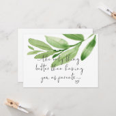 Schwangerschaft Offenbarung Neue Großeltern erwart Karte (Vorderseite/Rückseite Beispiel)