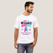 Schwangerschaft Säugling Verlust Bewusstsein Monat T-Shirt (Vorne ganz)