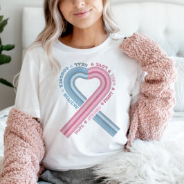 Schwangerschaft Säugling Verlust Bewusstsein Ribbo T-Shirt