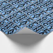 Schwangerschaft, Schwangerschaft mit Kind Geschenkpapier (Ecke)