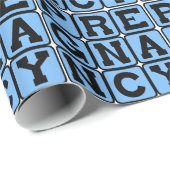 Schwangerschaft, Schwangerschaft mit Kind Geschenkpapier (Rolleneckpunkt)