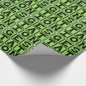 Schwangerschaft, Schwangerschaftsprozess Geschenkpapier (Ecke)