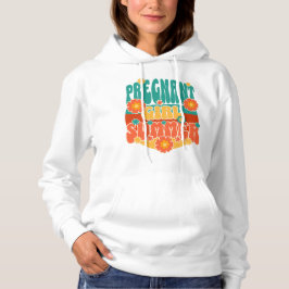 Schwangerschaft SommerSchwangerschaft Mutterschaft Hoodie