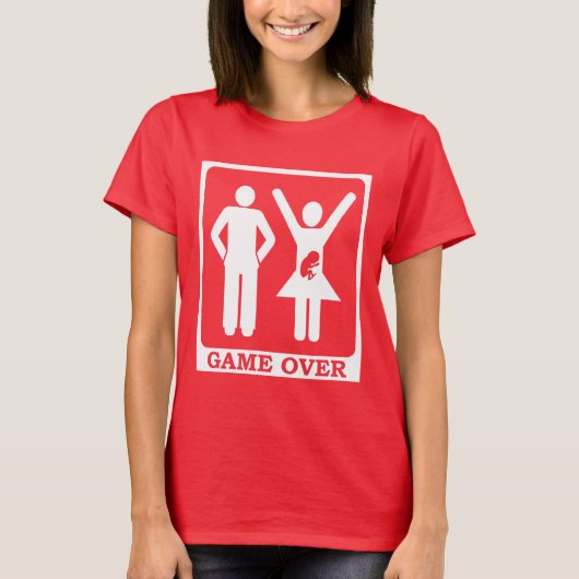 Schwangerschaft T-Shirt (Vorderseite)