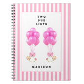 Schwangerschaft Twins Notizblock (Vorderseite)