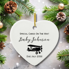 Schwangerschaft Ultrasound Baby Foto Aviation Cust Keramik Ornament