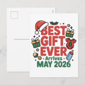 Schwangerschaft Weihnachten Bestes Geschenk je Ank (Vorne/Hinten)