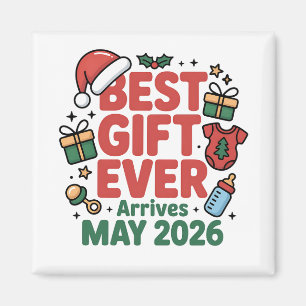 Schwangerschaft Weihnachten Bestes Geschenk je Ank Magnet