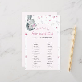 Schwangerschaft wie süß es ist pink Baby Dusche Sp