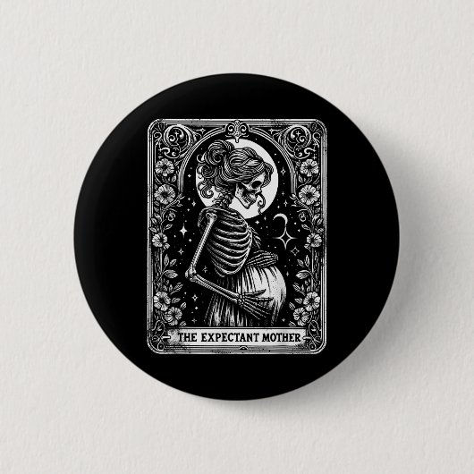 Schwangerschaft zu Beginn der Schwangerschaft Button (Vorderseite)