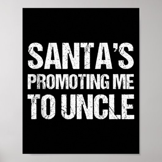 Schwangerschaft zu Weihnachten Poster (Vorne)