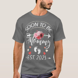 Schwangerschaft zum ersten Mal Muttertag Mama bald T-Shirt