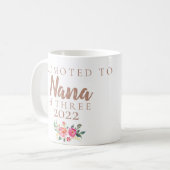 SCHWANGERSCHAFTS-MITTEILUNG ZU NANA# DER KINDER KAFFEETASSE (Vorderseite Links)