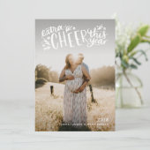 Schwangerschafts-oder Einladung (Stehend Vorderseite)