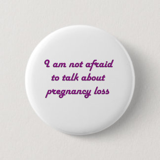Schwangerschafts-Verlust - lila Button