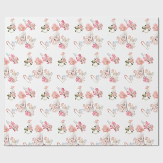 Schwangerschaftsabbruch Geschenkpapier (Flach)