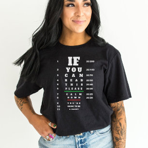 Schwangerschaftsankündigung an Ehemann Augenunters T-Shirt