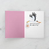 Schwangerschaftsankündigung Ankündigung (Innenseite)