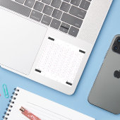 Schwangerschaftsankündigung Aufkleber (Laptop mit iPhone)