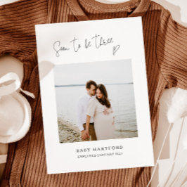 Schwangerschaftsankündigung | Bald auf drei Ankündigung