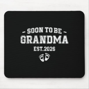 Schwangerschaftsankündigung Bald Oma 2026 Mousepad