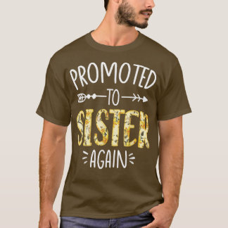 Schwangerschaftsankündigung Bald, um Schwester wie T-Shirt