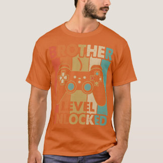 Schwangerschaftsankündigung Brüderstufe Entsperrt  T-Shirt