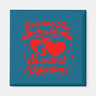 Schwangerschaftsankündigung Das süßeste Valentinst Magnet