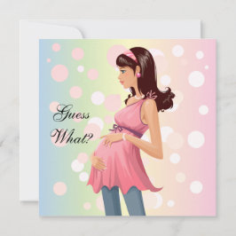 Schwangerschaftsankündigung Einladung