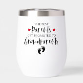 Schwangerschaftsankündigung für Großeltern (Rückseite)