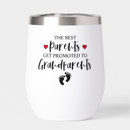 Schwangerschaftsankündigung für Großeltern (Rückseite)