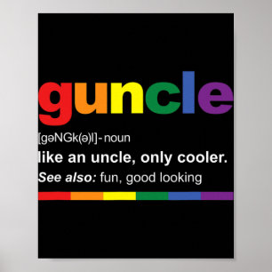 Schwangerschaftsankündigung für schwulen Onkel Neu Poster