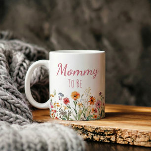 Schwangerschaftsankündigung Geschenk für Mama Kaffeetasse
